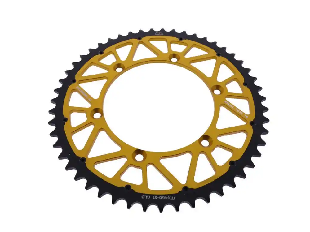 Sofort Bestellen Kettenrad JT Twinstar 48 49 50 51 Zähne - (520) passend für Kawasaki KX 125 250 / KLX / KLR JTX460