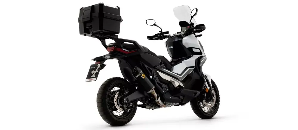 Finale Aktion Arrow Race-Tech Carbon kurzer Endschalldämpfer passend für Honda X-ADV 750 17-23