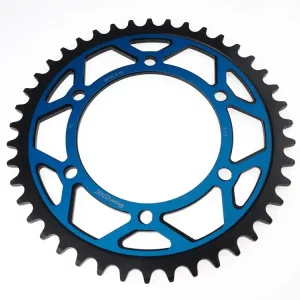 Markenware Kettenrad Steel-Edge Stahl 41 bis 47 Zähne (520) blau grün orange