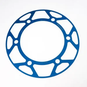 Kettenrad Blende für Steel-Edge Kettenrad 41 bis 47 Zähne (520) blau grün orange Finale Aktion