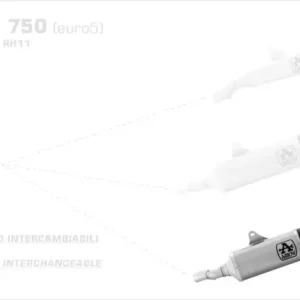 Preisreduziert Arrow Indy-Race Endschalldämpfer kurz Aluminium passend für Honda Forza 750 21-23