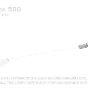 Expressversand Arrow Pro-Race Endschalldämpfer passend für Benelli Leoncino 500