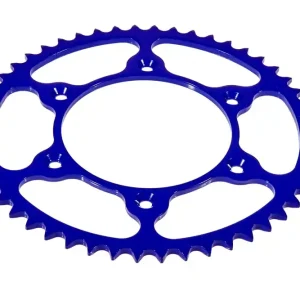 Kettenrad Esjot UltraLight Stahl 45 bis 52 Zähne blau / schwarz (520) passend für Honda / Yamaha / G Schnäppchen