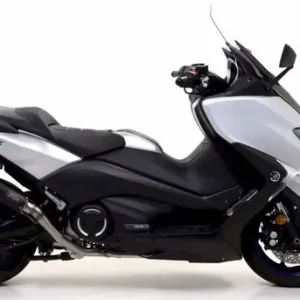 Meistverkauft GIANNELLI Ipersport Komplettanlage Aluminium Schwarz mit Kat passend für Yamaha T-Max 530