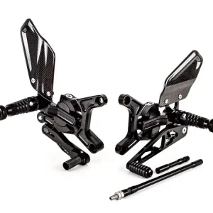 Neu Im Sortiment Gilles Fussrastenanlage VCR38GT-K07 mit ABE - passend für Kawasaki ZX-6R 636 (Bj.13-20)