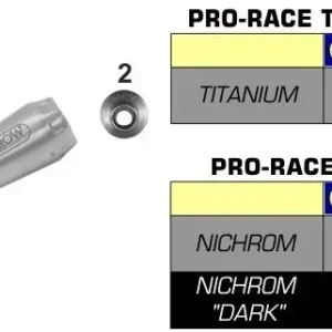 Aktuell Arrow Pro-Race Titan Endschalldämpfer passend für Husqvarna Vitpilen 701 18-19