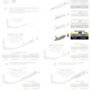 Arrow GP2 Titan Endschalldämpfer passend für BMW S 1000 RR 2019-2020 Kostenfreie Lieferung