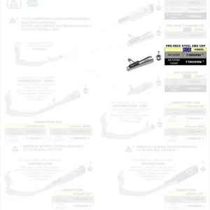 Billig Arrow Pro-Race Edelstahl Endschalldämpfer passend für BMW S 1000 RR 2019-2020