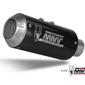 MIVV MK3 Carbon Endschalldämpfer passend für Yamaha YZF-R1 15-22 Heißes Angebot