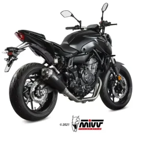 Kracherpreis MIVV DELTA RACE Edelstahl Endschalldämpfer passend für YAMAHA MT-07 / FZ-07 (2014–2022)