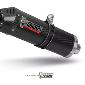 MIVV Oval Carbon Endschalldämpfer passend für Suzuki SV 650 16-22 Solange Der Vorrat Reicht