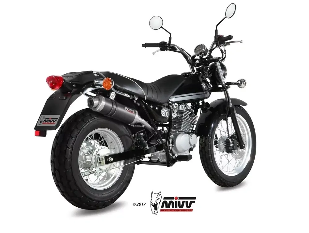 MIVV GP Carbon Racing Endschalldämpfer passend für Suzuki Van Van 200 Preisknaller