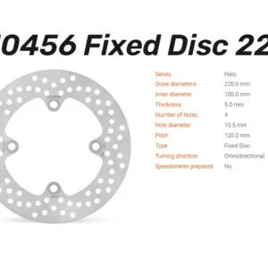 Moto-Master Bremsscheibe Halo hinten passend für Kawasaki - 110456 Top-Preis