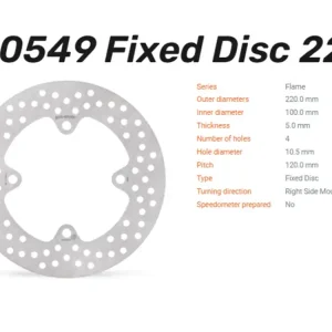 Expressversand Moto-Master Bremsscheibe Halo hinten passend für Kawasaki ZX-10R / ZX-10RR Ninja 1000 - 110549