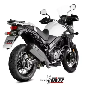 MIVV Speed Edge Endschalldämpfer Edelstahl passend für Suzuki DL V-Strom 650 (2017–2023) Online Kaufen