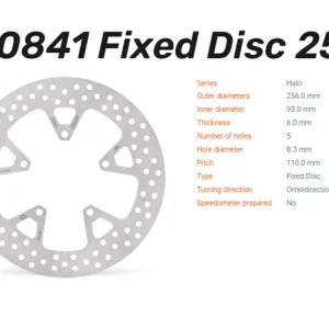 Moto-Master Bremsscheibe Halo hinten passend für Honda CB 1000 R+ / RA - 110841 Knallerangebot