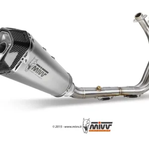 MIVV DELTA RACE Edelstahl Komplettanlage passend für Yamaha MT-07/FZ-07 (14–20) Versand Am Gleichen Tag