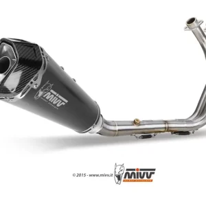 MIVV DELTA RACE Edelstahl Schwarz passend für Yamaha MT-07/FZ-07 14-20 Sonderaktion