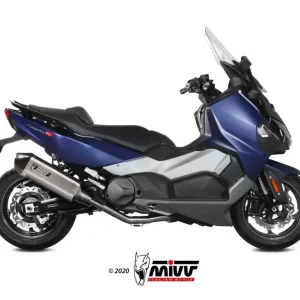 Billig MIVV SPEED EDGE Edelstahl Endschalldämpfer passend für SYM MAXSYM TL 500 2020