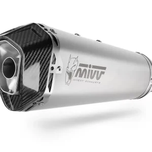 MIVV Delta Race Edelstahl Endschalldämpfer passend für KYMCO AK550 17-20 Top-Preis