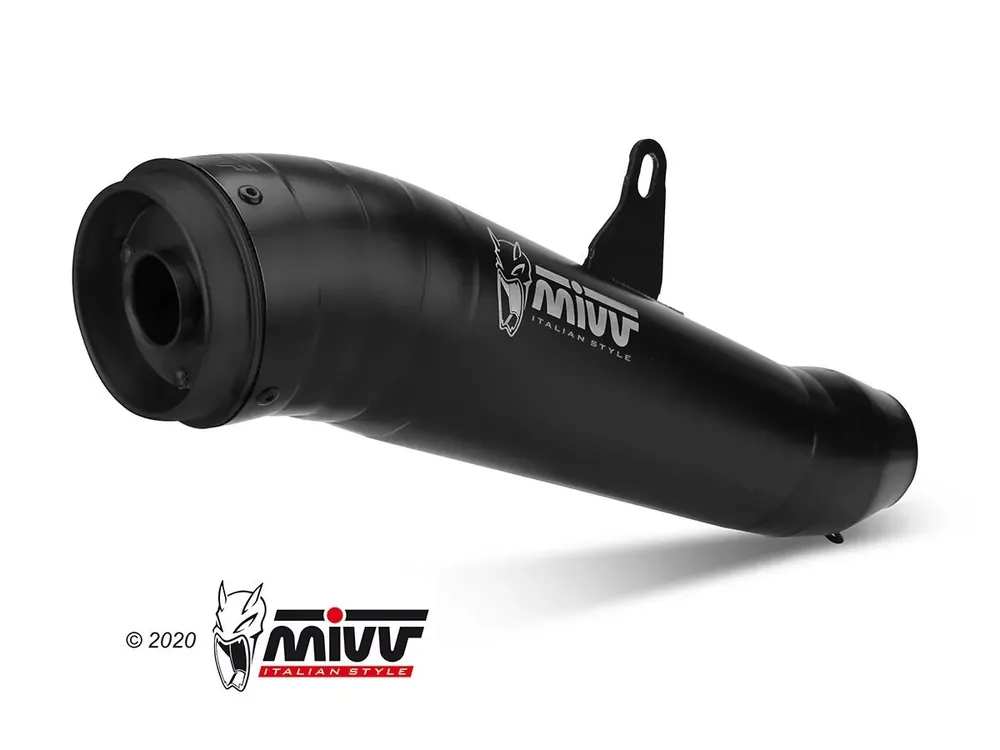 Jetzt Bestellen MIVV GHIBLI Black Steel Komplettanlage passend für Yamaha XSR 900 16-21