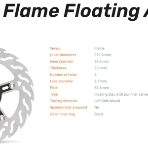 Moto-Master Bremsscheibe Floating-Alu Halo-Serie passend für Harley Davidson - 112309 Gratis Versand