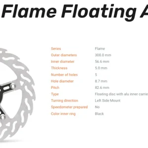 Moto-Master Bremsscheibe Floating-Alu Halo-Serie passend für Harley Davidson - 112316 Knallerangebot