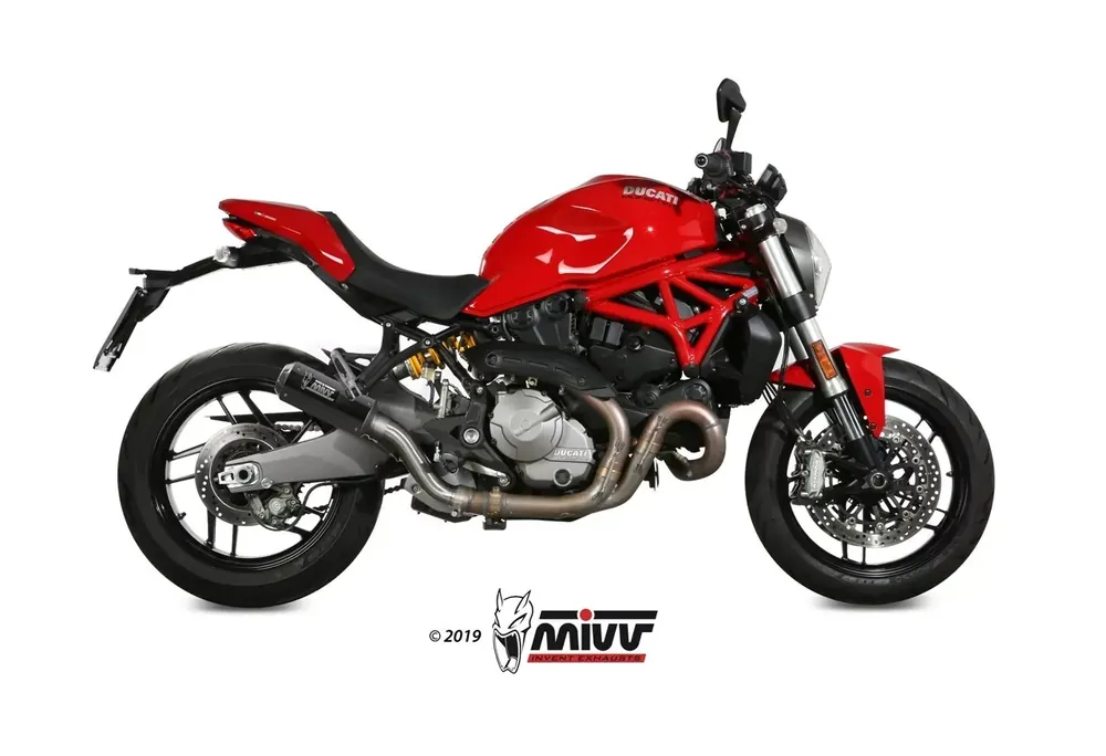 MIVV MK3 Carbon Endschalldämpfer passend für Ducati Monster 821 17-21 Ausverkauf