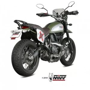 Super-Preis MIVV DELTA RACE Endschalldämpfer passend für Ducati Scrambler 800