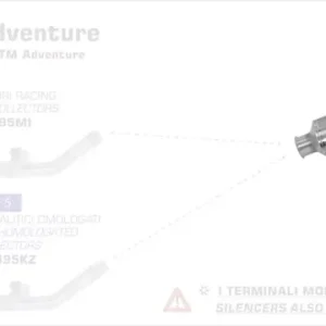 Arrow MaXi Race-Tech Endschalldämpfer Aluminium schwarz passend für KTM 1050/1190 Adventure -16/1290 S Adventure Kostenloser Rückversand