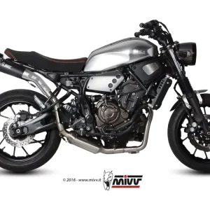 Ausverkauf MIVV Ghibli Black Komplettanlage passend für Yamaha XSR 700 (16–23)