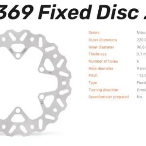 Moto-Master Bremsscheibe Nitro vorne passend für Kawasaki - 110369 Direktkauf