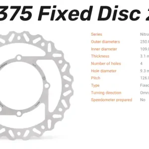 Moto-Master Bremsscheibe Nitro vorne passend für Kawasaki - 110375 Jetzt Bestellen