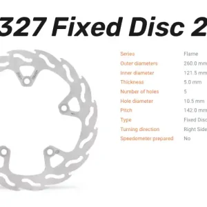 Moto-Master Bremsscheibe Flame vorne passend für Suzuki - 110327 Echt