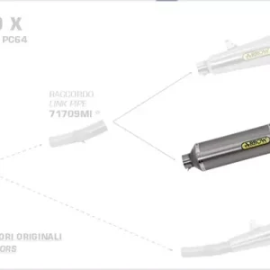 Top-Angebot Arrow Race-Tech Endschalldämpfer Aluminium Schwarz passend für Honda CB 500 X 17-20