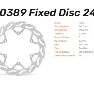 Preiswert Moto-Master Bremsscheibe Flame vorn passend für Yamaha - 110389
