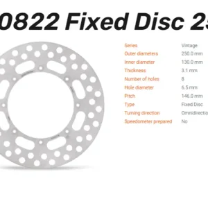 Knallerangebot Moto-Master Bremsscheibe Vintage vorn passend für Kawasaki KX 125 / 250 / 500 / KDX 200 - 110822