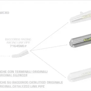 Arrow Race-Tech Endschalldämpfer Aluminium schwarz passend für Suzuki SV 650 16-20 Preis Gesenkt