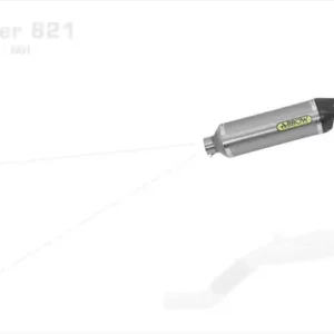 Bestseller Arrow Race-Tech Endschalldämpfer Aluminium Schwarz passend für Ducati Monster 821