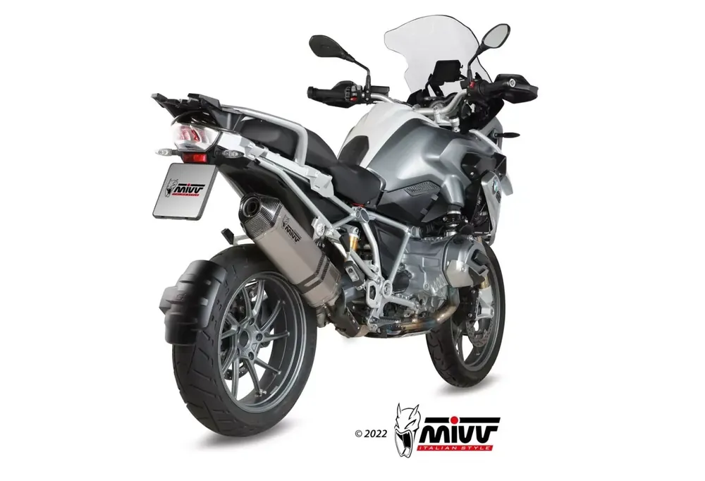 Garantierte Lieferung MIVV Speed Edge Titan Endschalldämpfer passend für BMW R 1200 GS 13-18