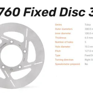 Angebot Moto-Master Bremsscheibe Tulsa vorn passend für Harley Davidson - 110760