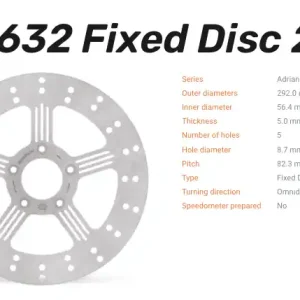 Moto-Master Bremsscheibe Adrian-Serie vorn passend für Harley Davidson - 110632 Must-Have