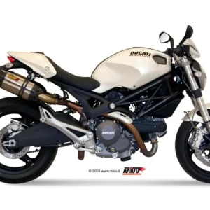 MIVV Suono Edelstahl Endschalldämpfer passend für Ducati Monster 696 ab 2008 Expressversand