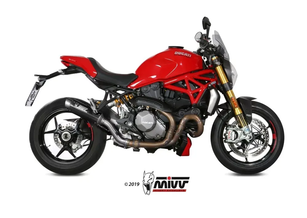 Sonderaktion MIVV GPpro Carbon Endschalldämpfer passend für Ducati Monster 821/1200