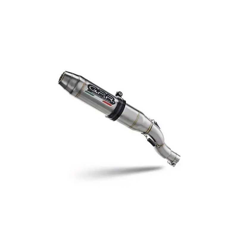 GPR Deeptone Inox Slip-On Auspuff passend für Honda VFR 800 RC46 1998-2001 Mega-Angebot