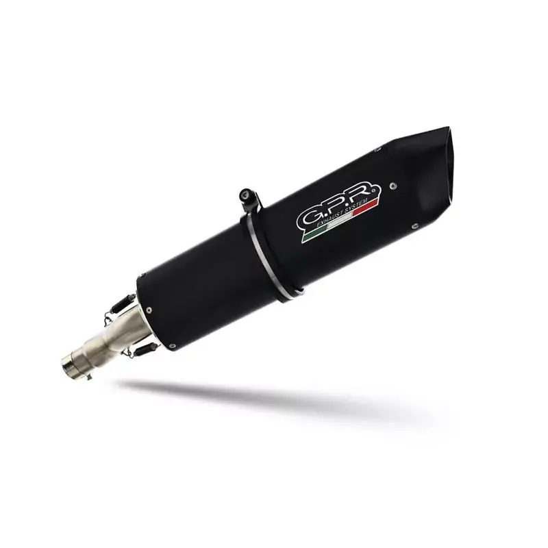 GPR Furore Nero Slip-on Auspuff passend für Moto Guzzi Griso 1200 8V Solange Der Vorrat Reicht