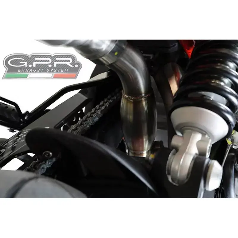 GPR Decat Pipe passend für Aprilia Dorsoduro 750 2008–2016 Aktuell