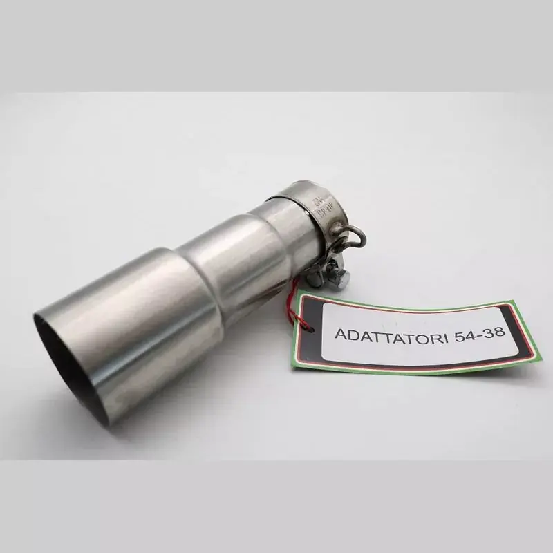 Neue Kollektion GPR Link Pipe Adapter 54mm auf 38mm passend für Cafè Racer (1980–2021)