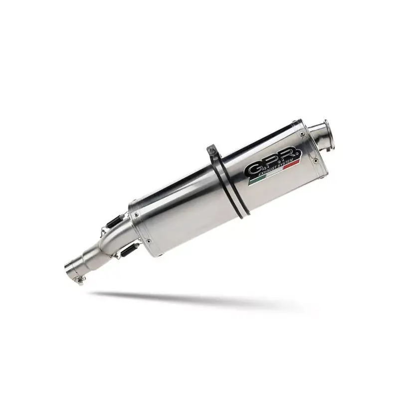 Ausverkauf GPR Trioval Slip-On Auspuff passend für BMW F 650 CS Scarver 2001-2006