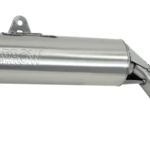 Arrow Endschalldämpfer Paris-Dakar Replica Edelstahl passend für Honda NX 650 Dominator RD02 B (1987–1993) homologiert Bestseller